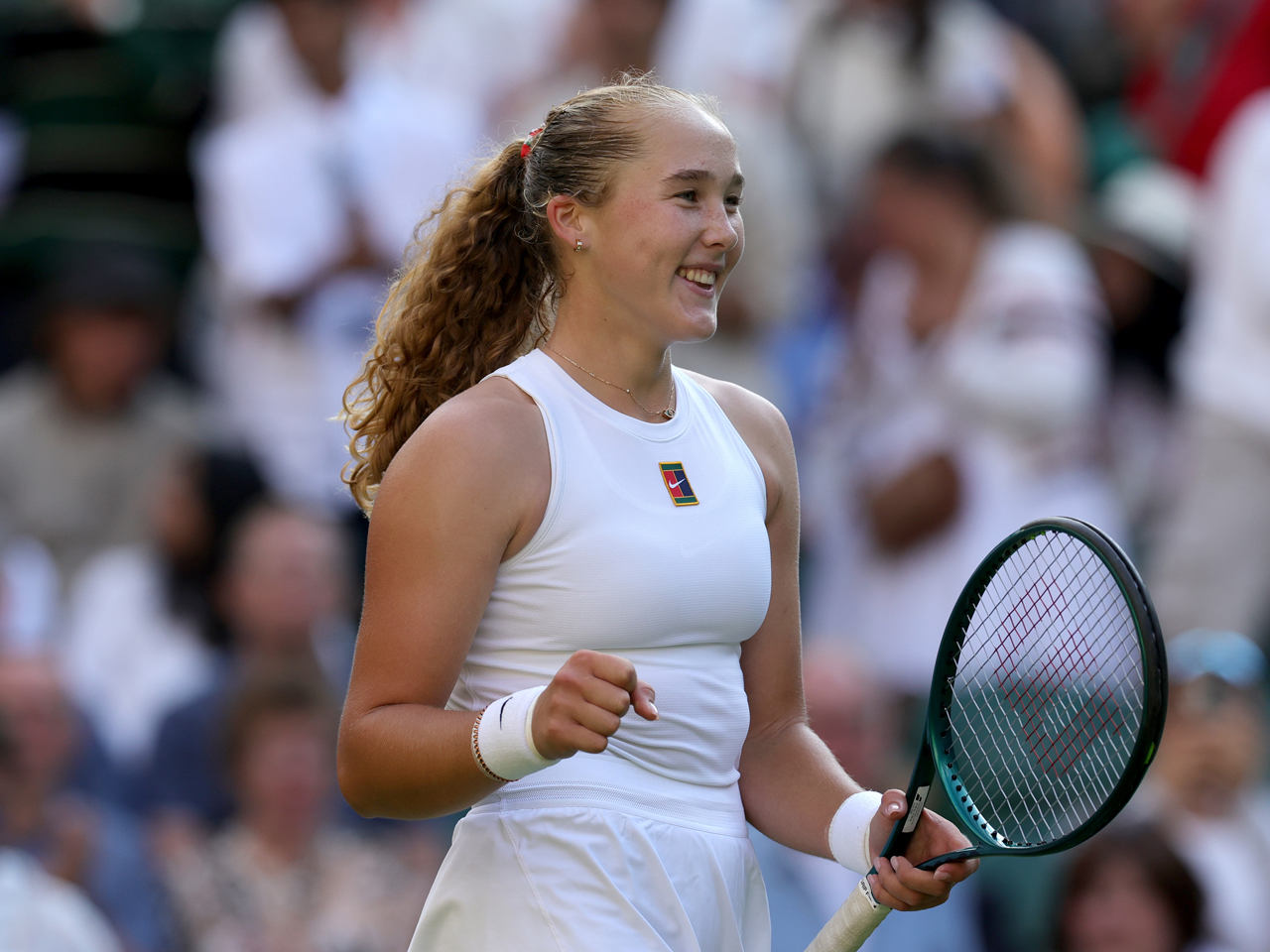 18歳アンドレエワがウインブルドンで初の準々決勝進出「スコアのことを