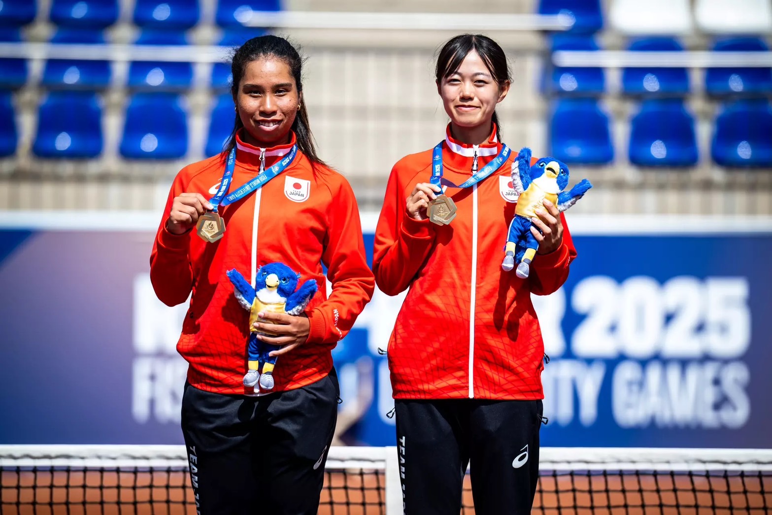 カジュール／山口花音と吉本菜月／フレンドが金メダルを獲得 [FISU