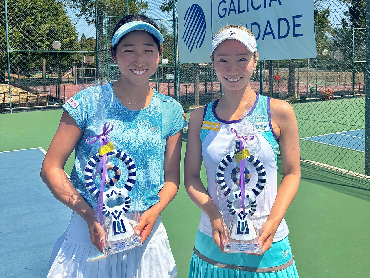 小堀桃子／清水綾乃がITFツアーのダブルスで今季6度目のタイトル獲得