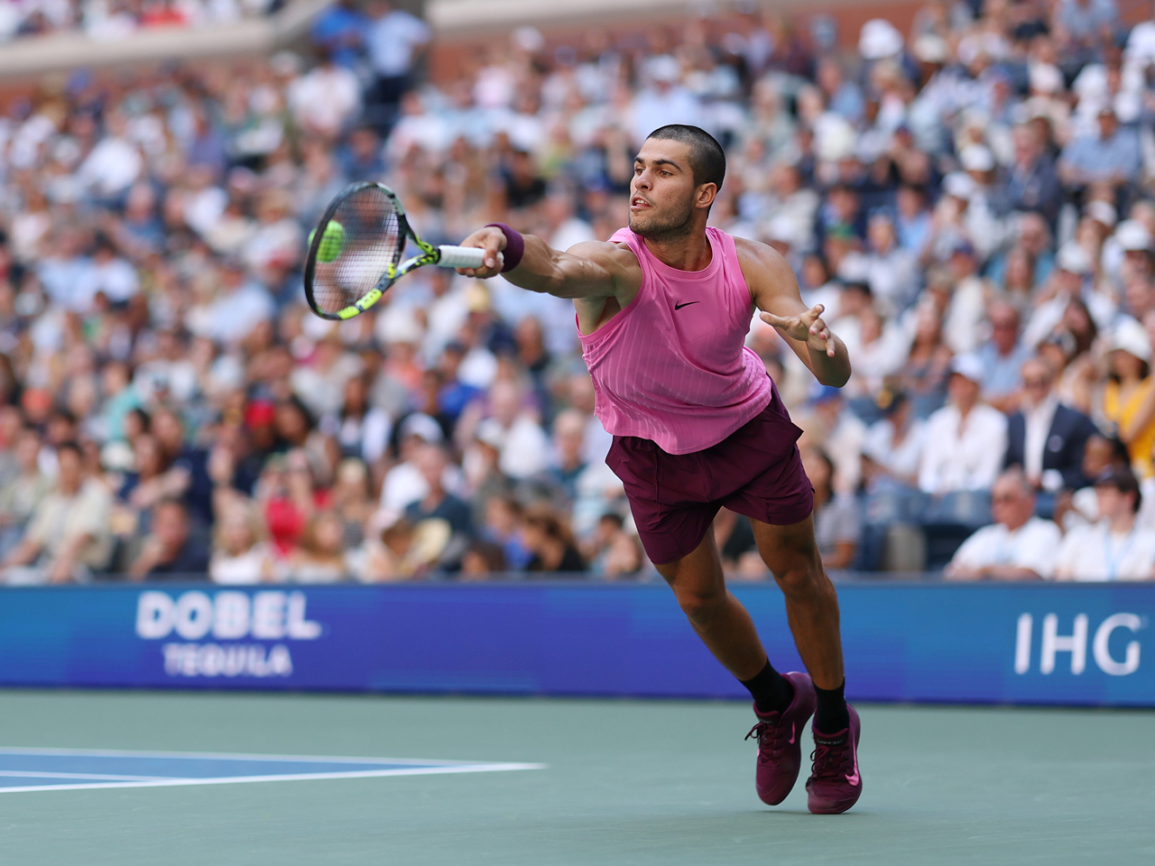 アルカラスがリンデルネックをストレートで退け準々決勝へ [USオープン