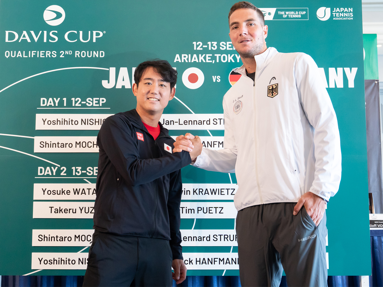 組み合わせが決定、オープニングマッチで西岡良仁がストルフと対決