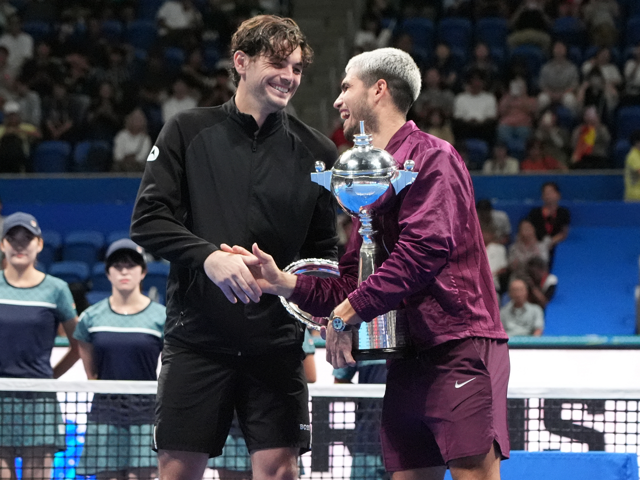 アルカラス選手 直筆サイン入りトートバッグ ジャパンオープン 木下