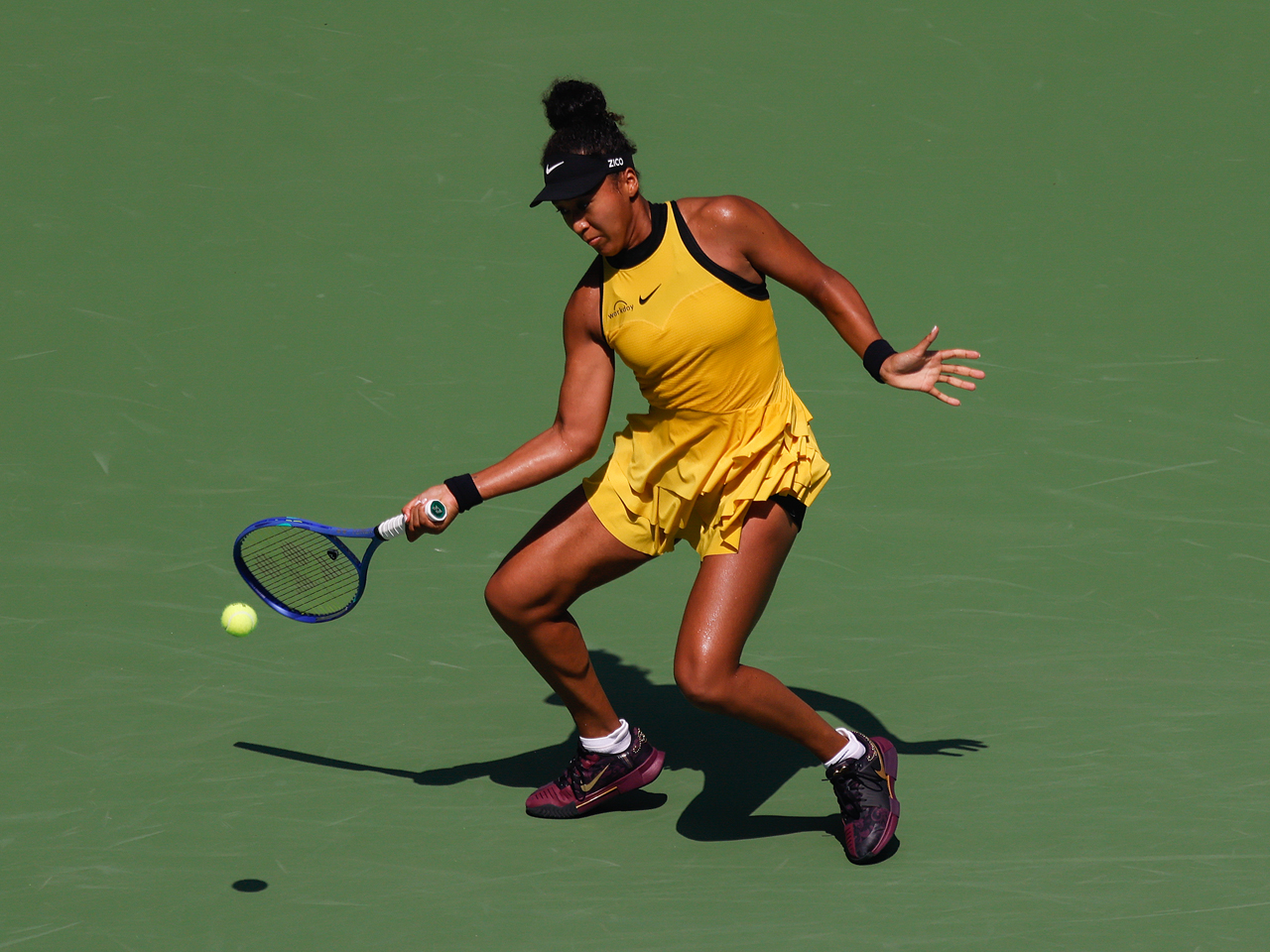 8年ぶり参戦の大坂なおみがプロ選手としてのデビュー戦に臨んだ