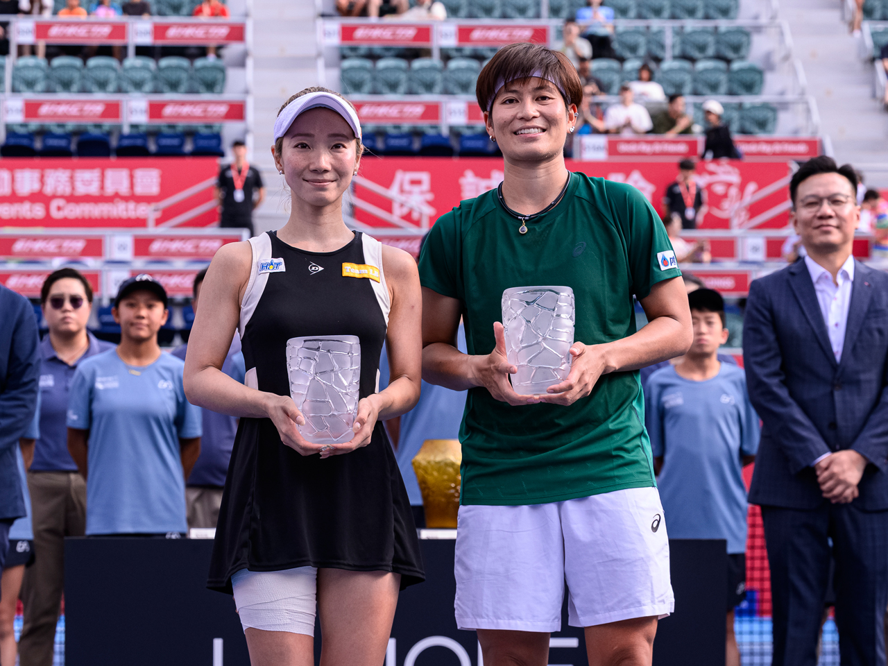 WTAツアー初参戦の小堀桃子／プリプエチが中国ペアに敗れるも準優勝
