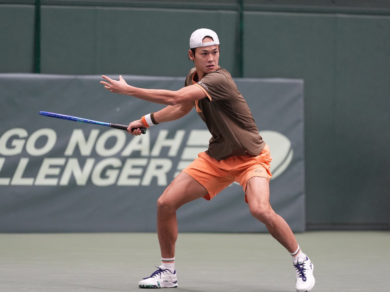 綿貫陽介と坂本怜が男子シングルス8強入り、島袋将は初戦突破 [CH75