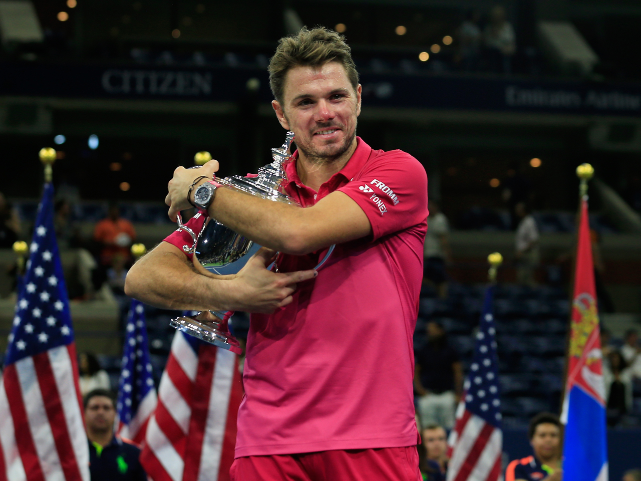 片手打ちバックハンドの名手、グランドスラム3勝を誇る40歳ワウリンカ