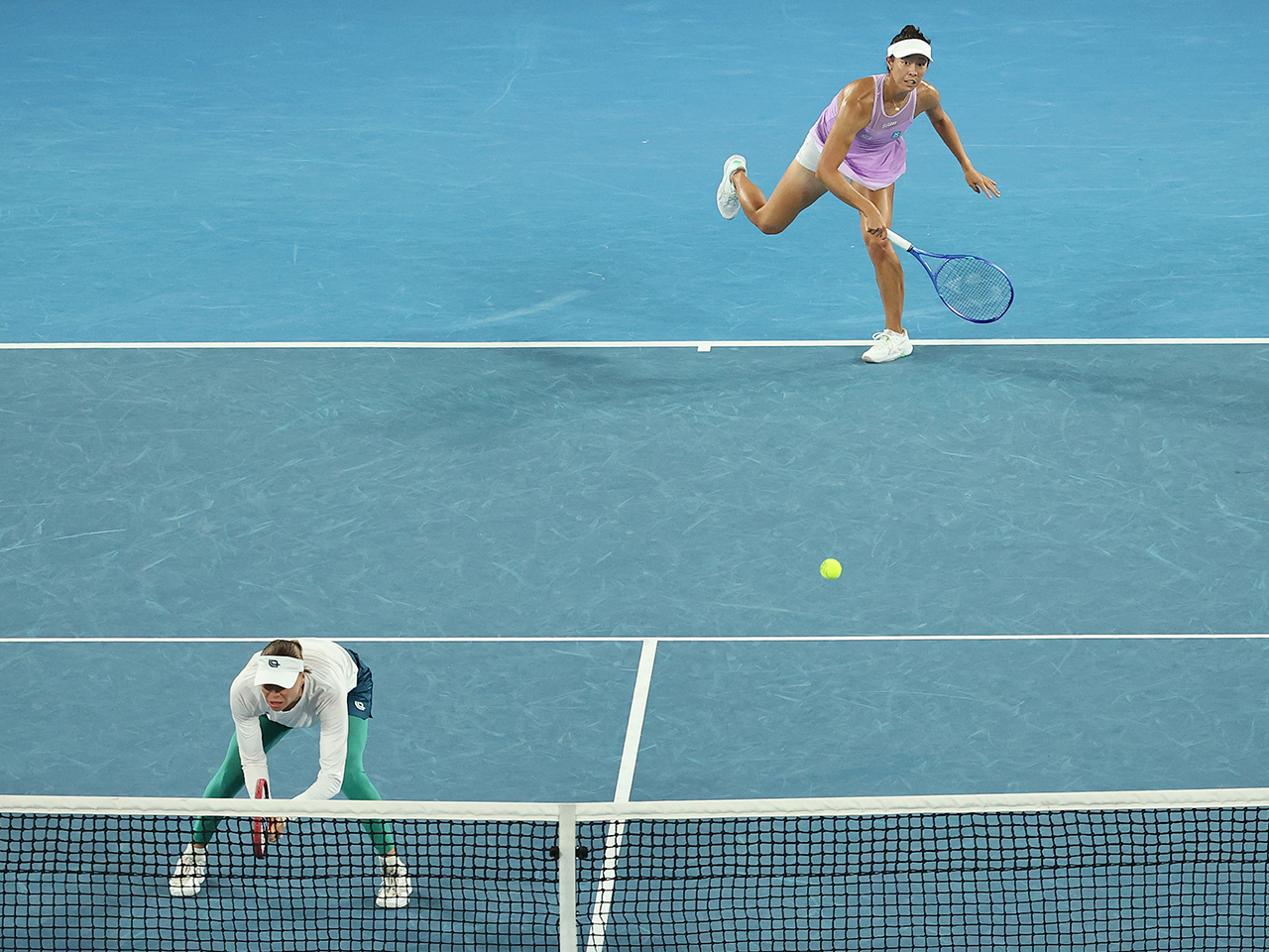 柴原瑛菜／ズボナレワがメルテンス／ジャン・シューアイに敗れるもペア