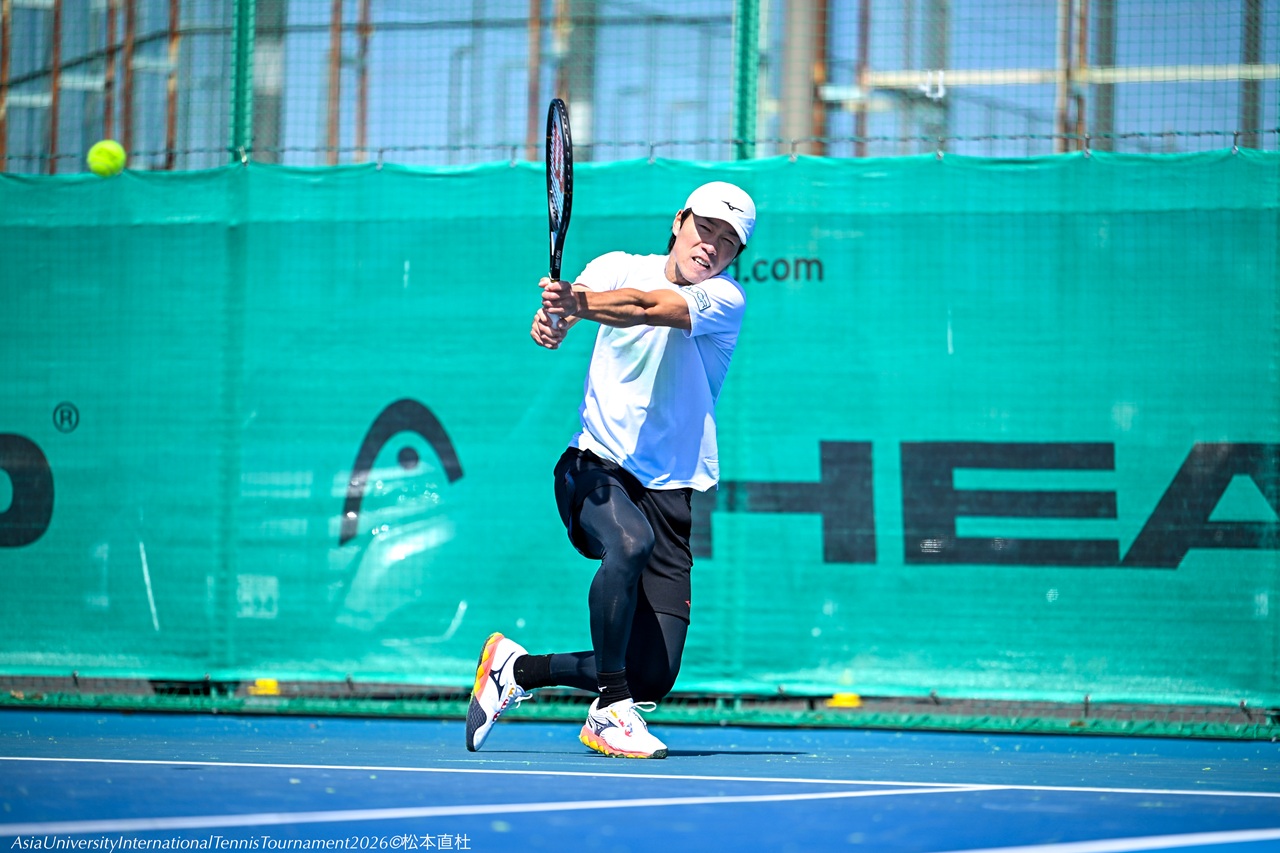 今村昌倫ら日本勢5人が男子シングルス準々決勝に進出、ディフェン