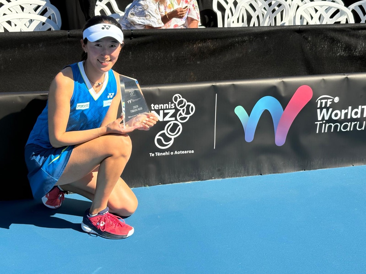 吉岡希紗がITFツアーのシングルスで初タイトルを獲得 [W35ティマルー