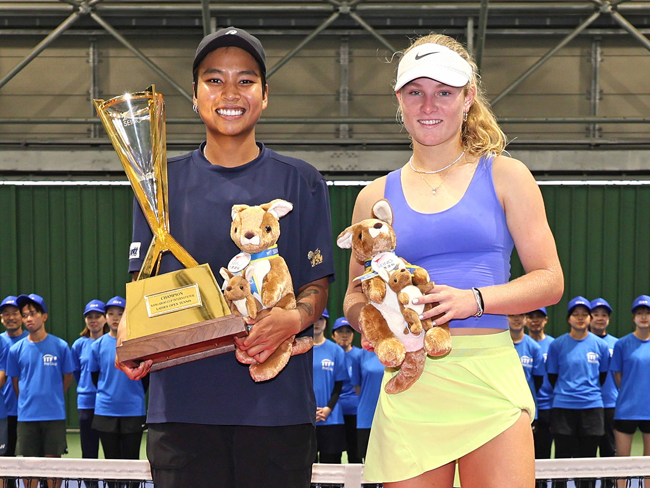 サワンケーオ＆ダート／ワトソンが優勝 [W100カンガルーカップ国際女子