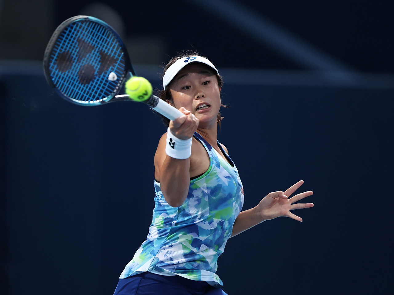 予選勝者の内藤祐希と佐藤光がシードダウンを演じて女子シングルス2