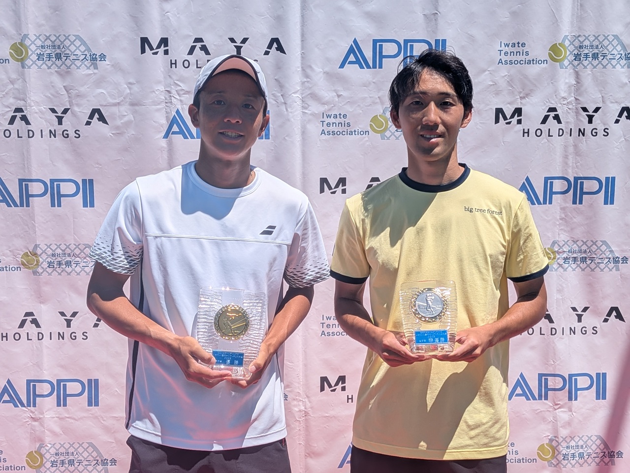 男子は竹島駿朗＆早田匡成／木村一翔が優勝 [いわて・八幡平オープン