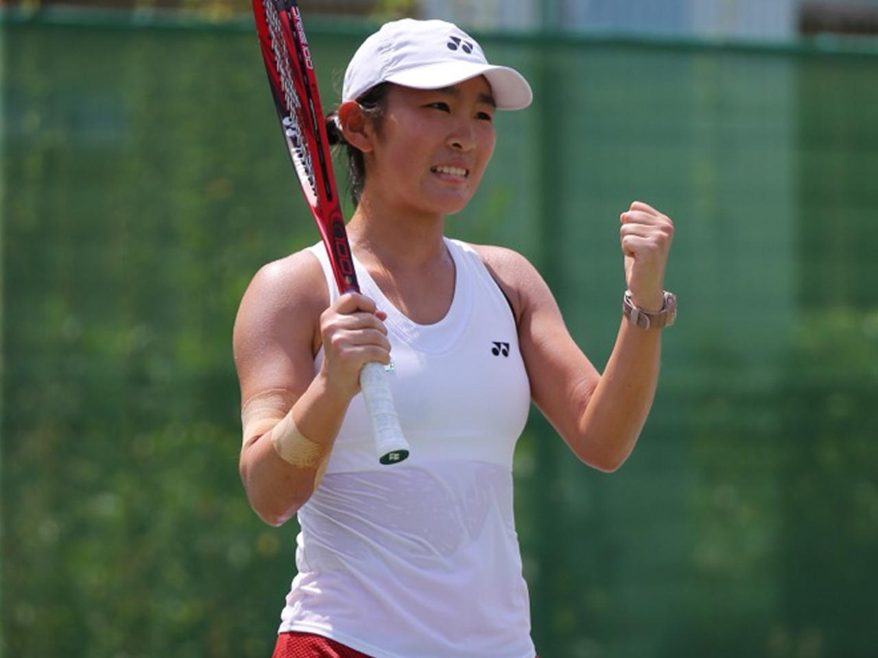 U16準決勝で森岡きららが大逆転勝ち 今回ダブルスパートナーの松田絵理香との決勝へ 19全日本ジュニアu18 U16女子 テニス マガジンonline Tennismagazine Jp