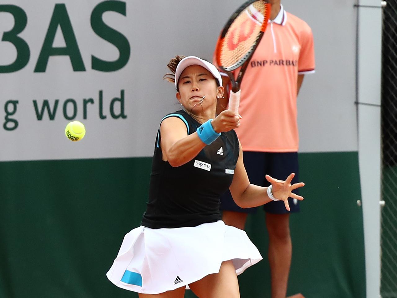 加藤未唯がサンタマリアとの初コンビで2回戦へ、地元ペアに競り勝つ