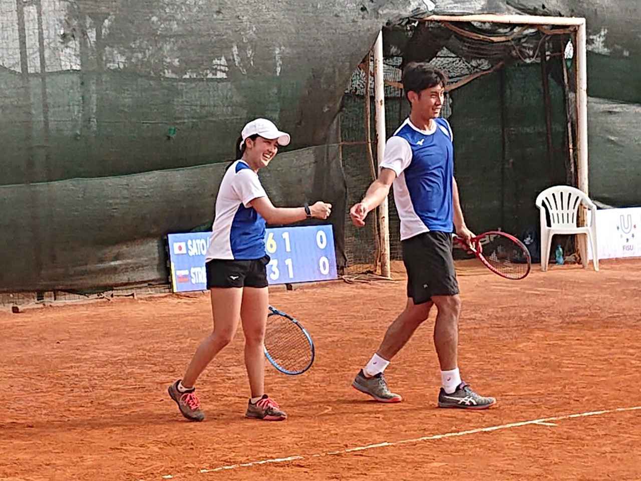 佐藤南帆と森崎可南子が準々決勝へ 島袋将と伊藤雄哉は敗退 第30回ユニバーシアード19ナポリ テニスマガジンonline Tennismagazine Jp