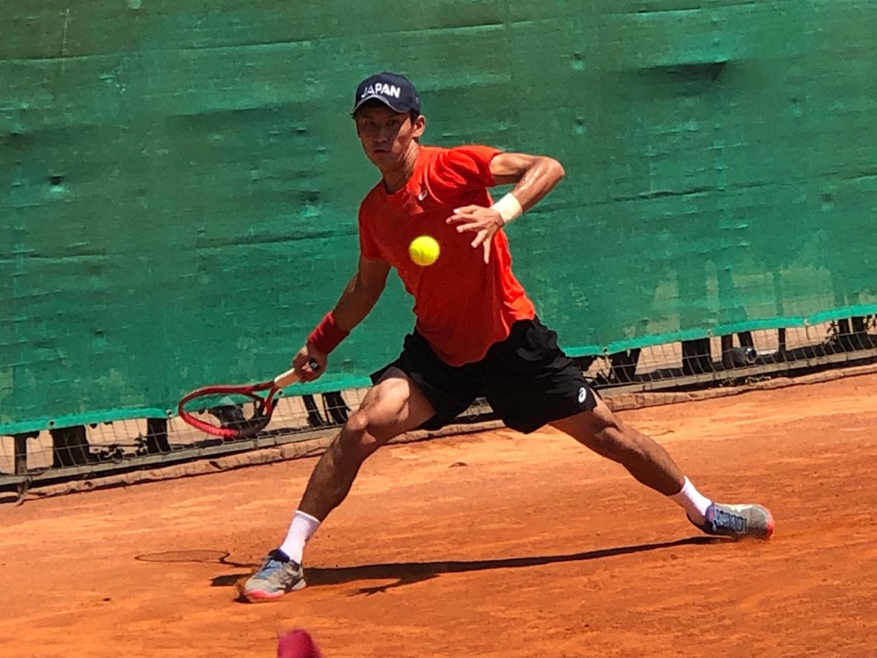 島袋将と佐藤南帆が初戦突破 島袋 伊藤雄哉は男子ダブルス2回戦へ 第30回ユニバーシアード19ナポリ テニスマガジンonline Tennismagazine Jp