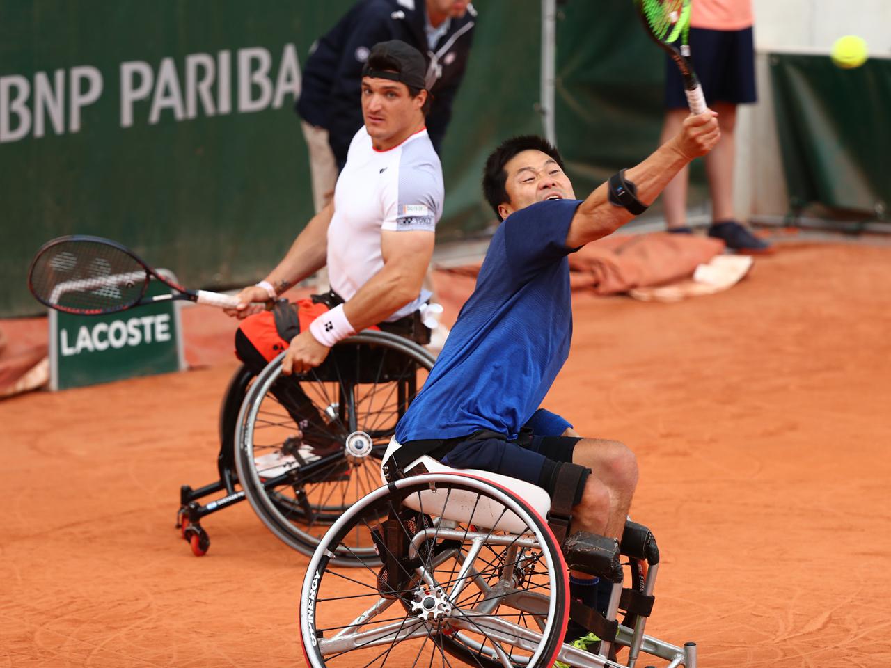 2019年USオープン 国枝慎吾 グスタボ・フェルナンデス 直筆サインボール 2019年USオープン 国枝慎吾 グスタボ・フェルナンデス 直筆サイン