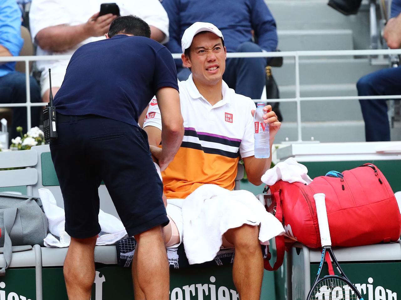 錦織が右上腕の故障でグラスコート前哨戦への出場を回避 [ノベンティ