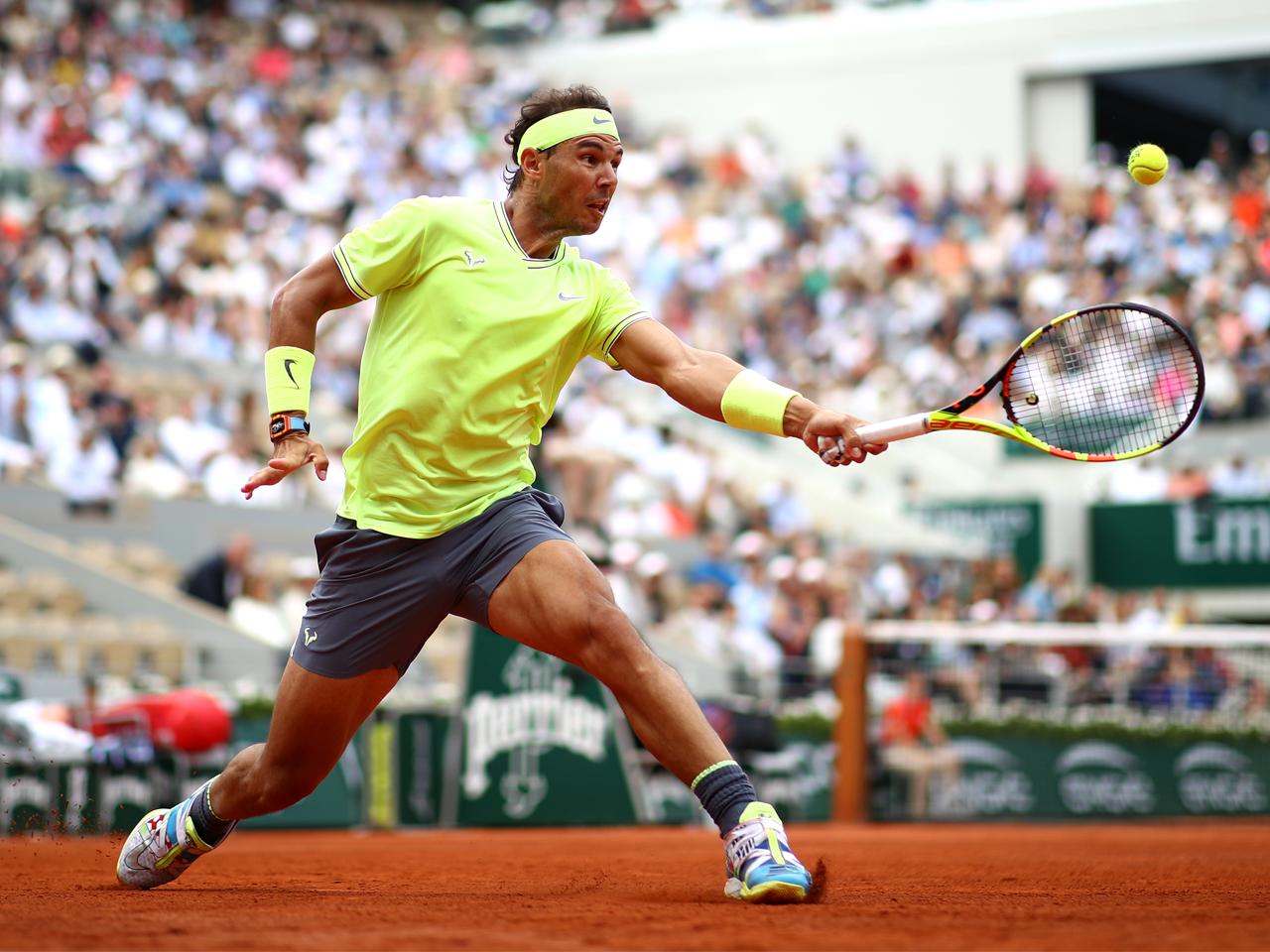 ナダルが2セット連取で準決勝進出に王手、錦織はサービスキープできず