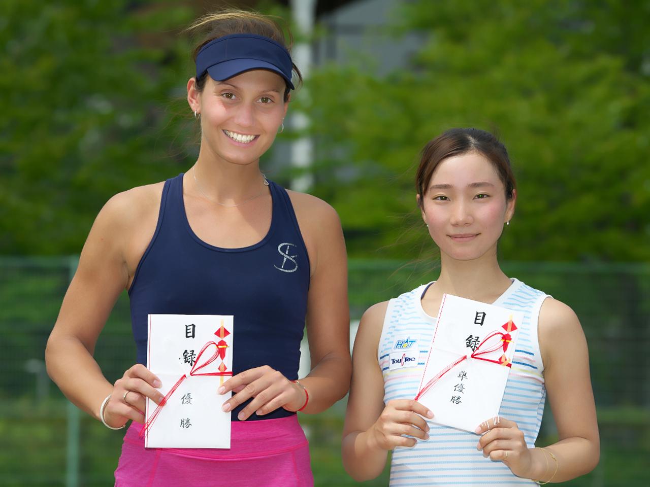 ヤセッチがトップ2シード対決を制して今季初タイトルを獲得 小堀桃子は単複ともに準優勝 軽井沢国際女子 テニス マガジンonline Tennismagazine Jp