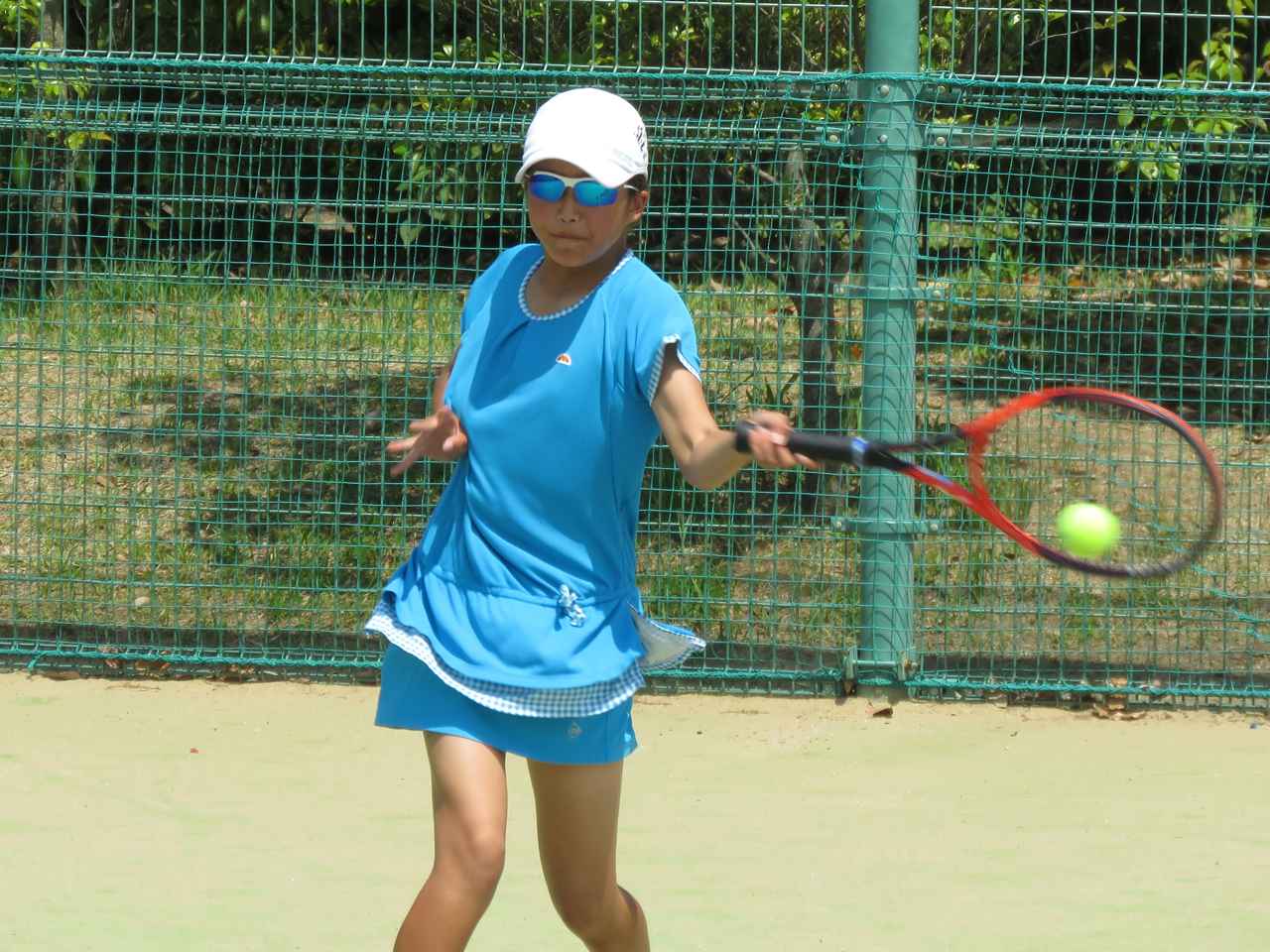 大会2日目が終了 単複のベスト4が出揃う 19九州小学生大会 テニスマガジンonline Tennismagazine Jp