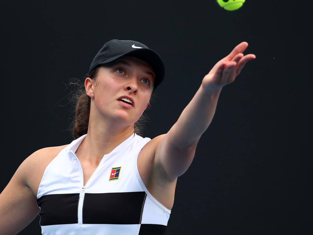 ラプコが17歳のシフィオンテクに敗れ シード勢は準決勝に進めず サムスン オープン テニスマガジンonline Tennismagazine Jp