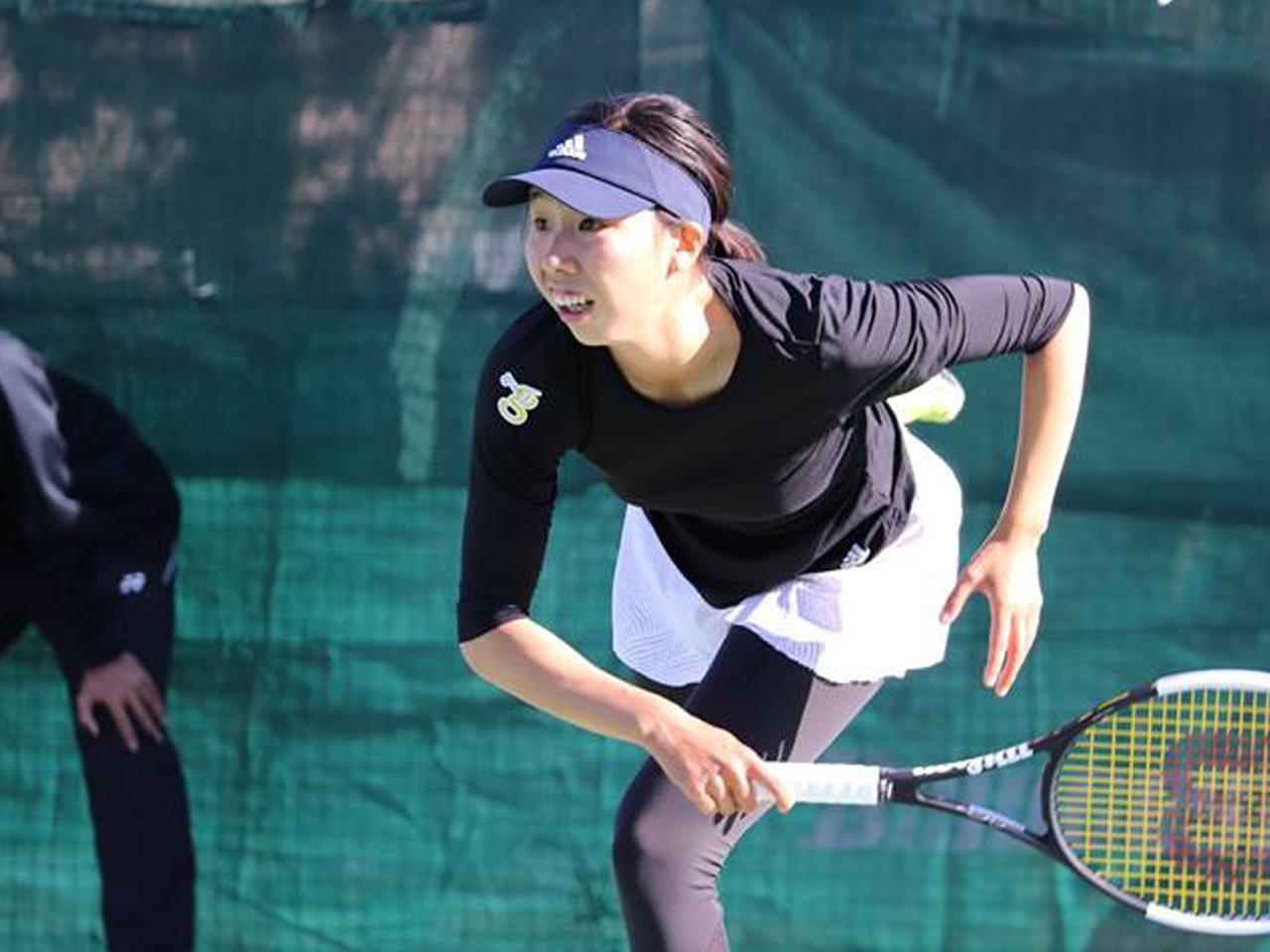 日比万葉が2回戦へ 美濃越舞と尾﨑里紗は敗退 亜細亜大学国際女子オープン テニスマガジンonline Tennismagazine Jp