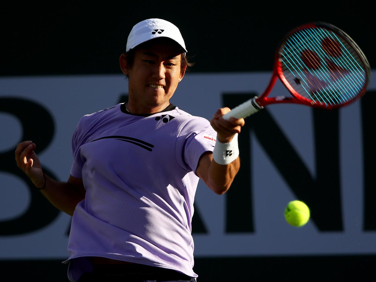 西岡良仁がクドラにフルセット勝利で2年ぶりの初戦突破 Bnpパリバ オープン テニスマガジンonline Tennismagazine Jp