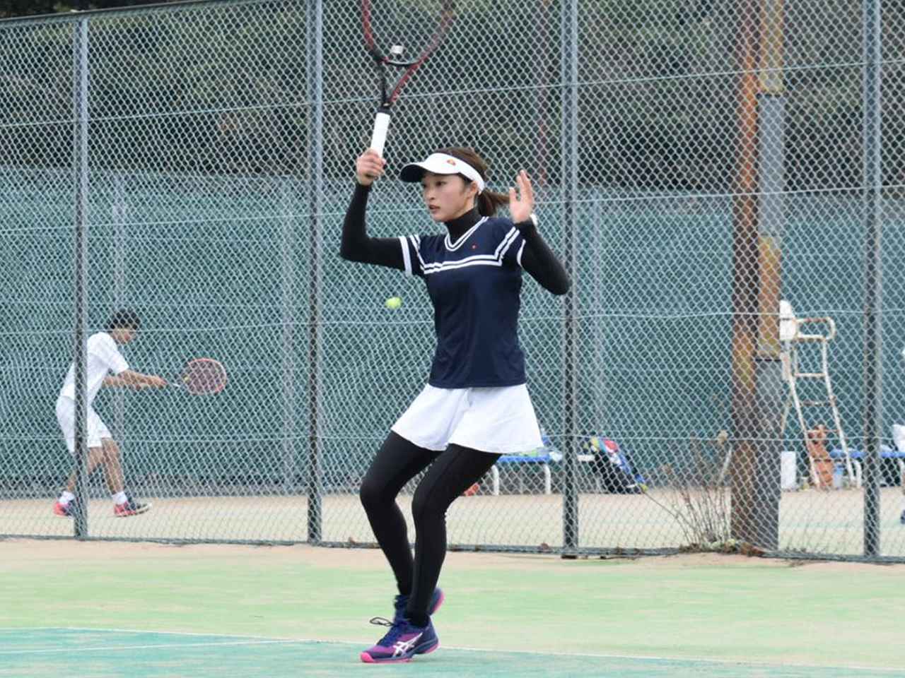 本戦2日目が終了、女子シングルスのベスト8が出揃う [H31東海学生新進