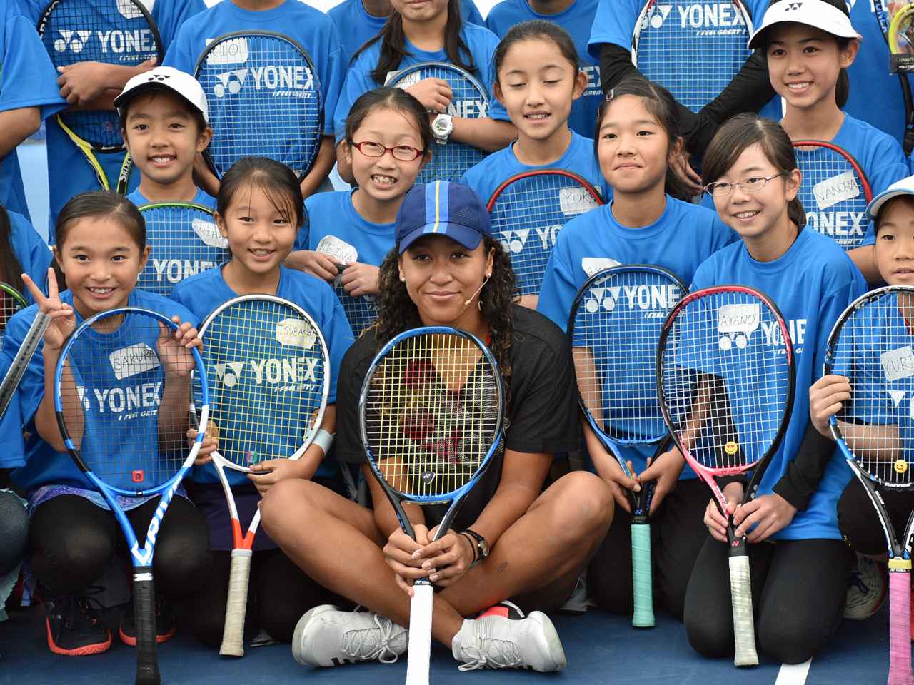 テニスを楽しみ またグランドスラムを獲りたい ヨネックス主催のジュニアクリニックに参加した大坂なおみ テニス マガジンonline Tennismagazine Jp