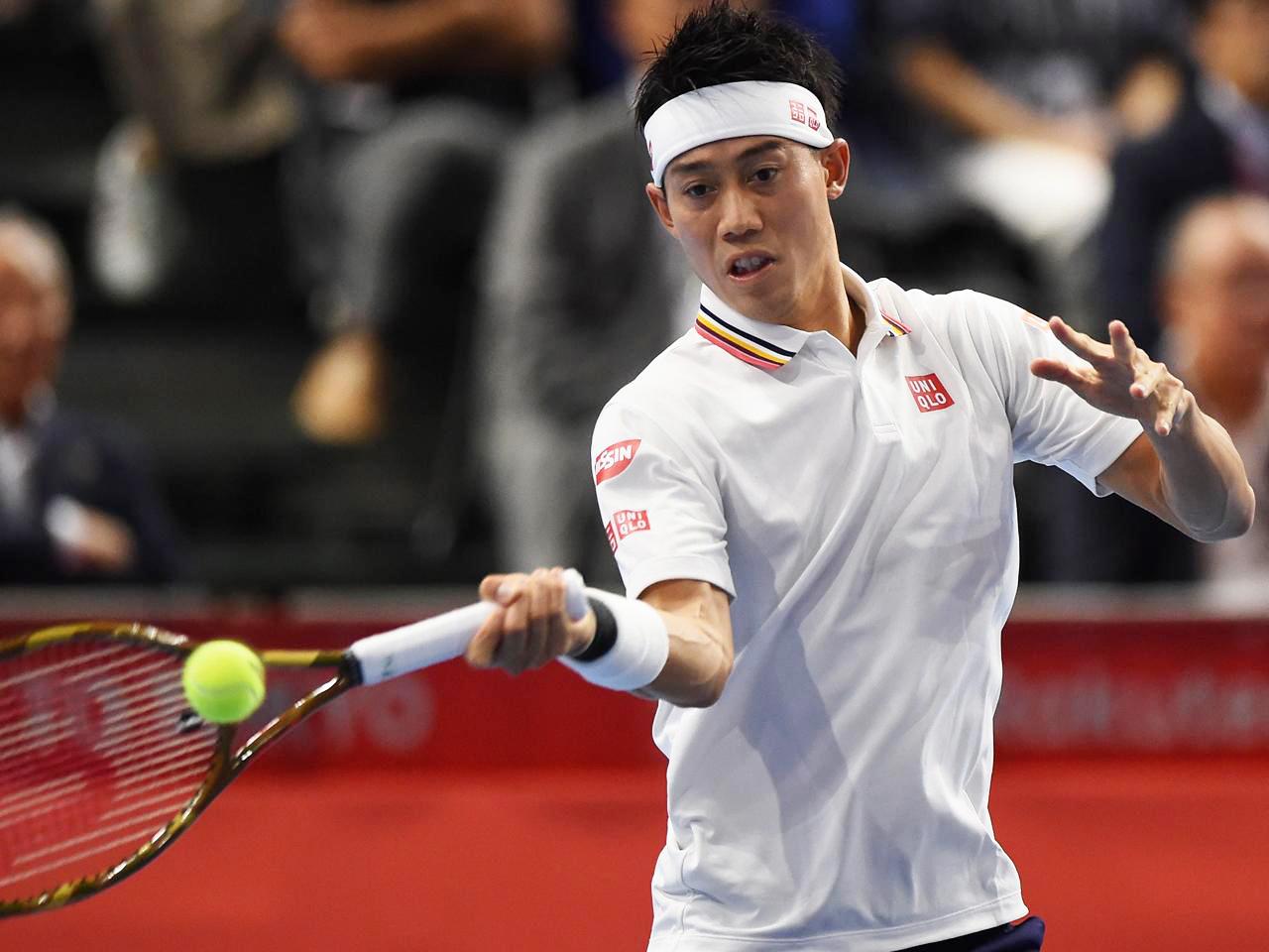 錦織が杉田祐一とのツアー初対戦に勝利しペールとの2回戦へ 楽天ジャパンオープン テニスマガジンonline Tennismagazine Jp