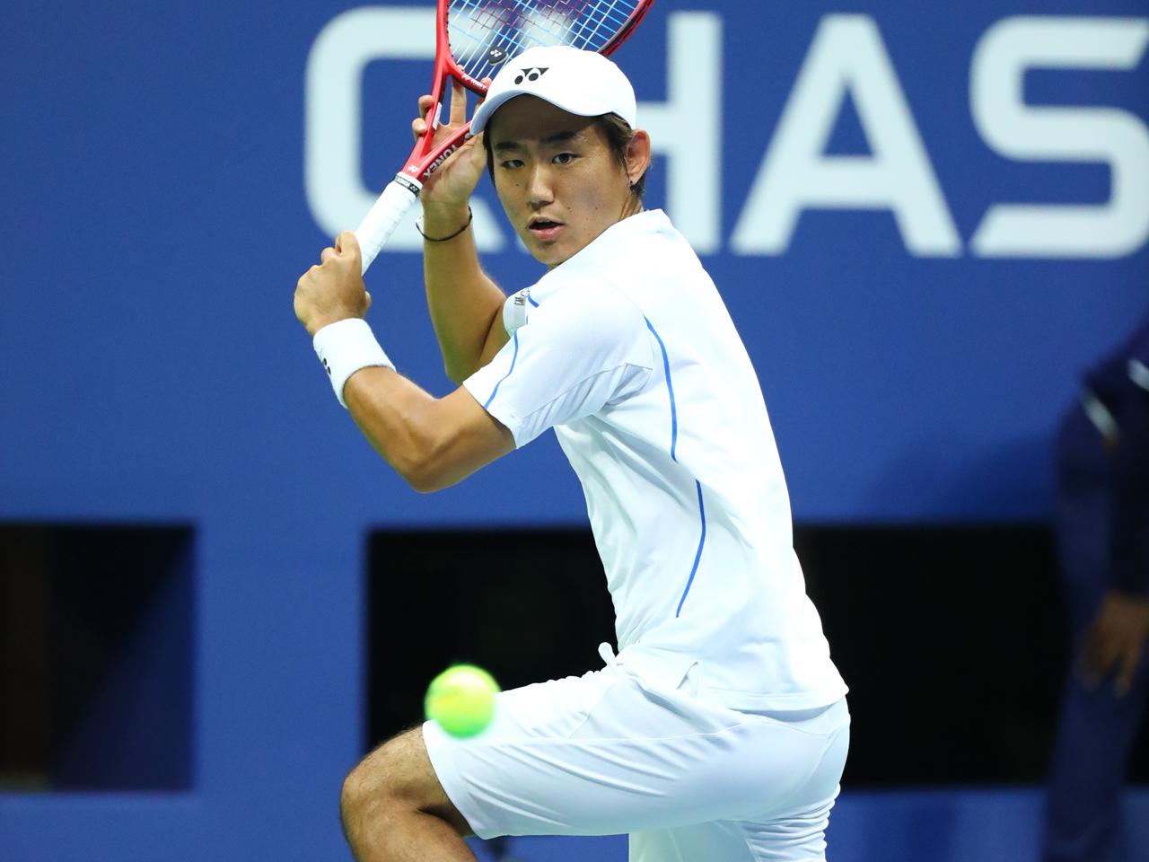 西岡良仁　着用テニスウェア Mサイズ 黒/青/緑 2025年最新】西岡良仁の人気アイテム - メルカリ