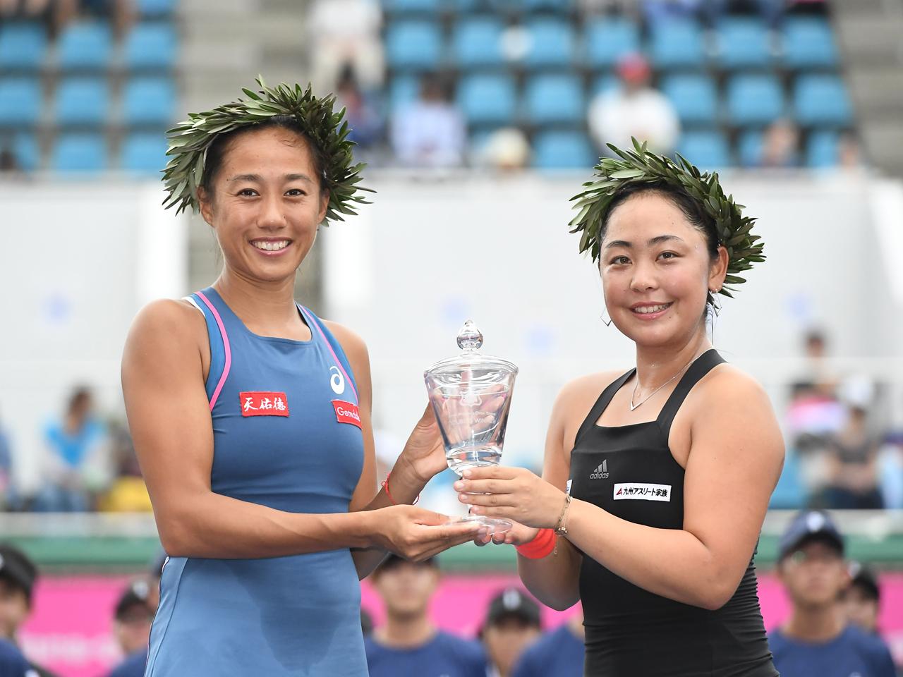 穂積絵莉／ジャン・シューアイが加藤未唯／二宮真琴を下してダブルス