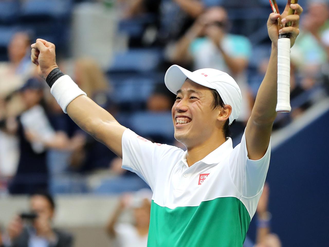 錦織が2年ぶり3度目の準決勝進出、チリッチに2014年決勝の雪辱 [US