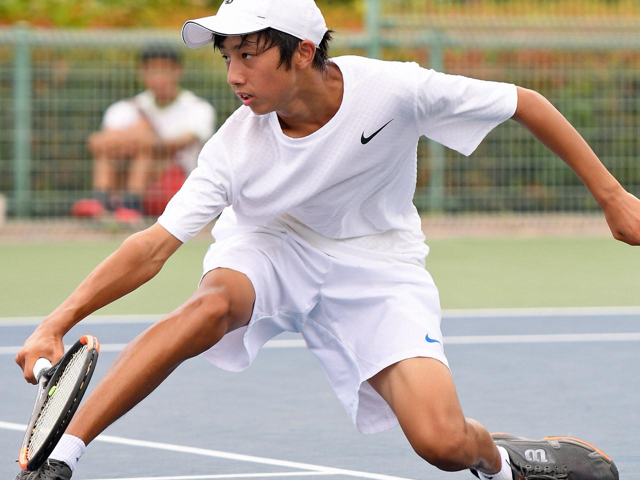 男子シングルスは第1シードの小泉熙毅と第5～8シードの有本響が決勝進出 [全国中学生] テニスマガジン