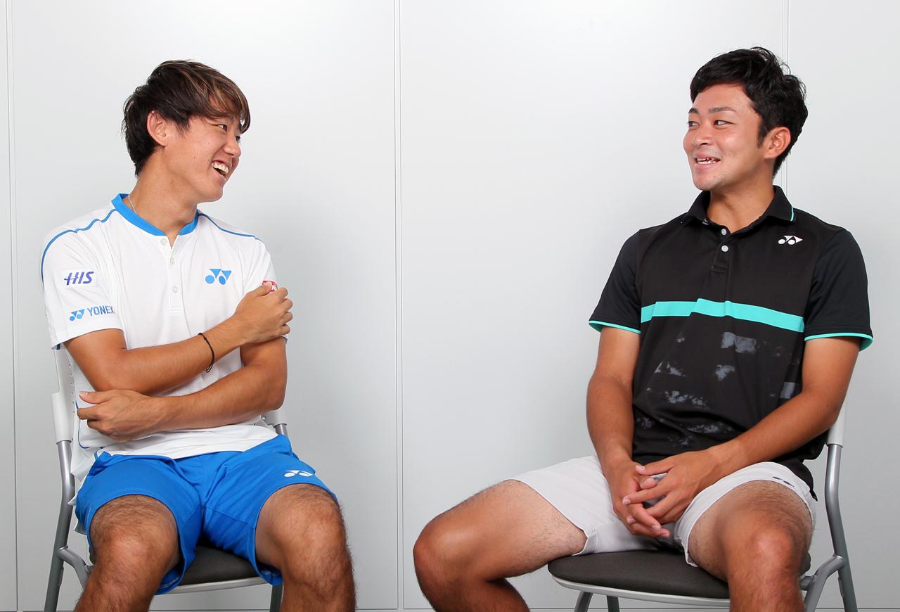 西岡良仁×船水颯人（ソフトテニス）次世代エース対談 vol.1 | テニス
