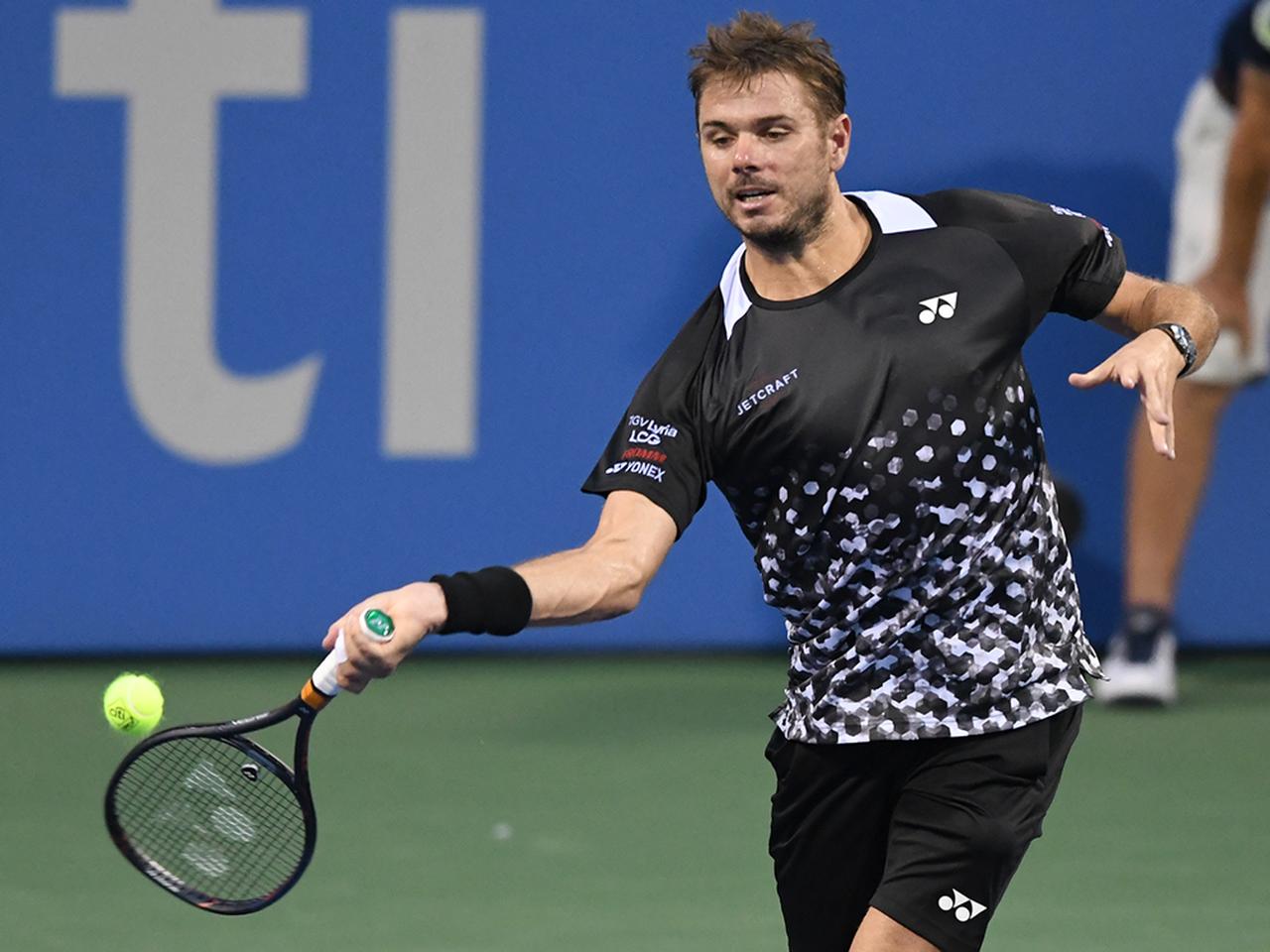 ワウリンカはヤングに敗れ、錦織との対戦は実現せず [シティ・オープン