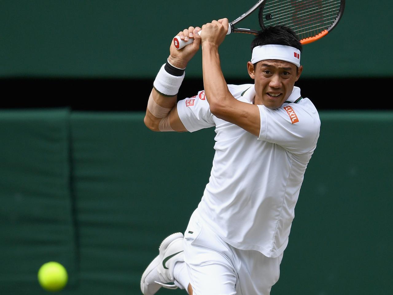 錦織がジョコビッチから第2セットを取り返し セットカウント1 1に追いつく ウインブルドン テニスマガジンonline Tennismagazine Jp
