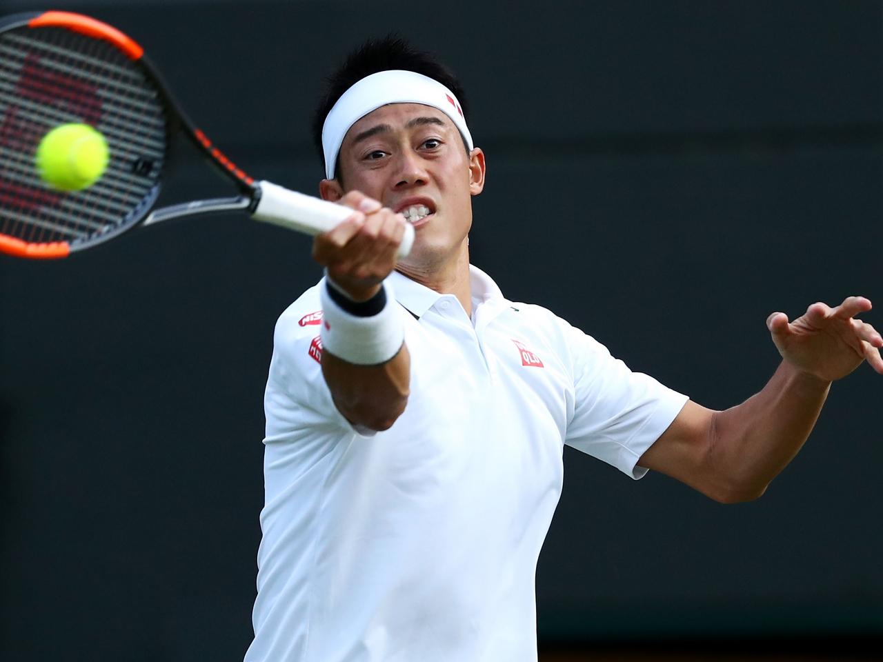 第2セットのタイブレークを制した錦織が16強入りに王手 ウインブルドン テニスマガジンonline Tennismagazine Jp