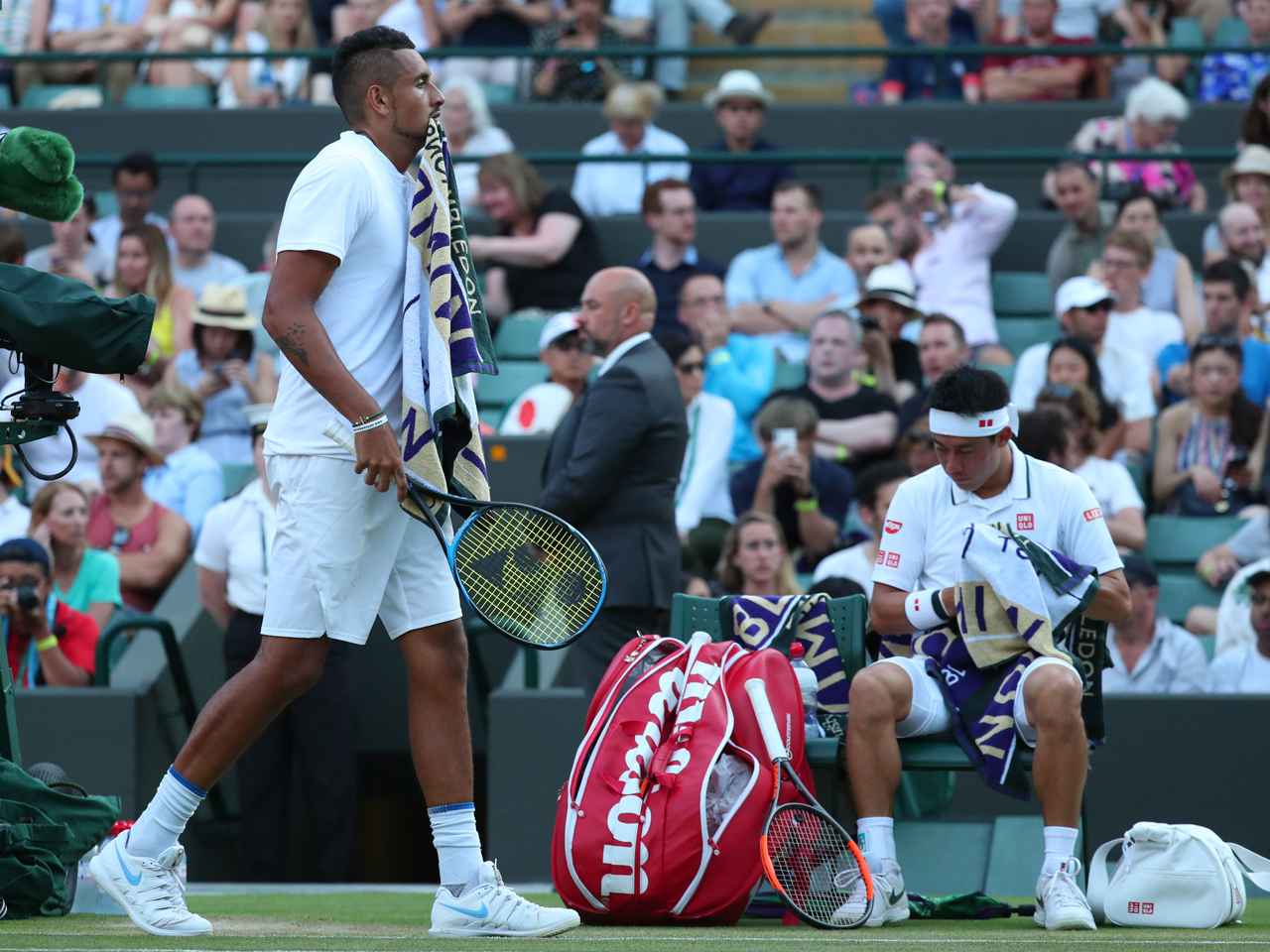 錦織が3回戦でキリオスから第1セットを先取 ウインブルドン テニスマガジンonline Tennismagazine Jp