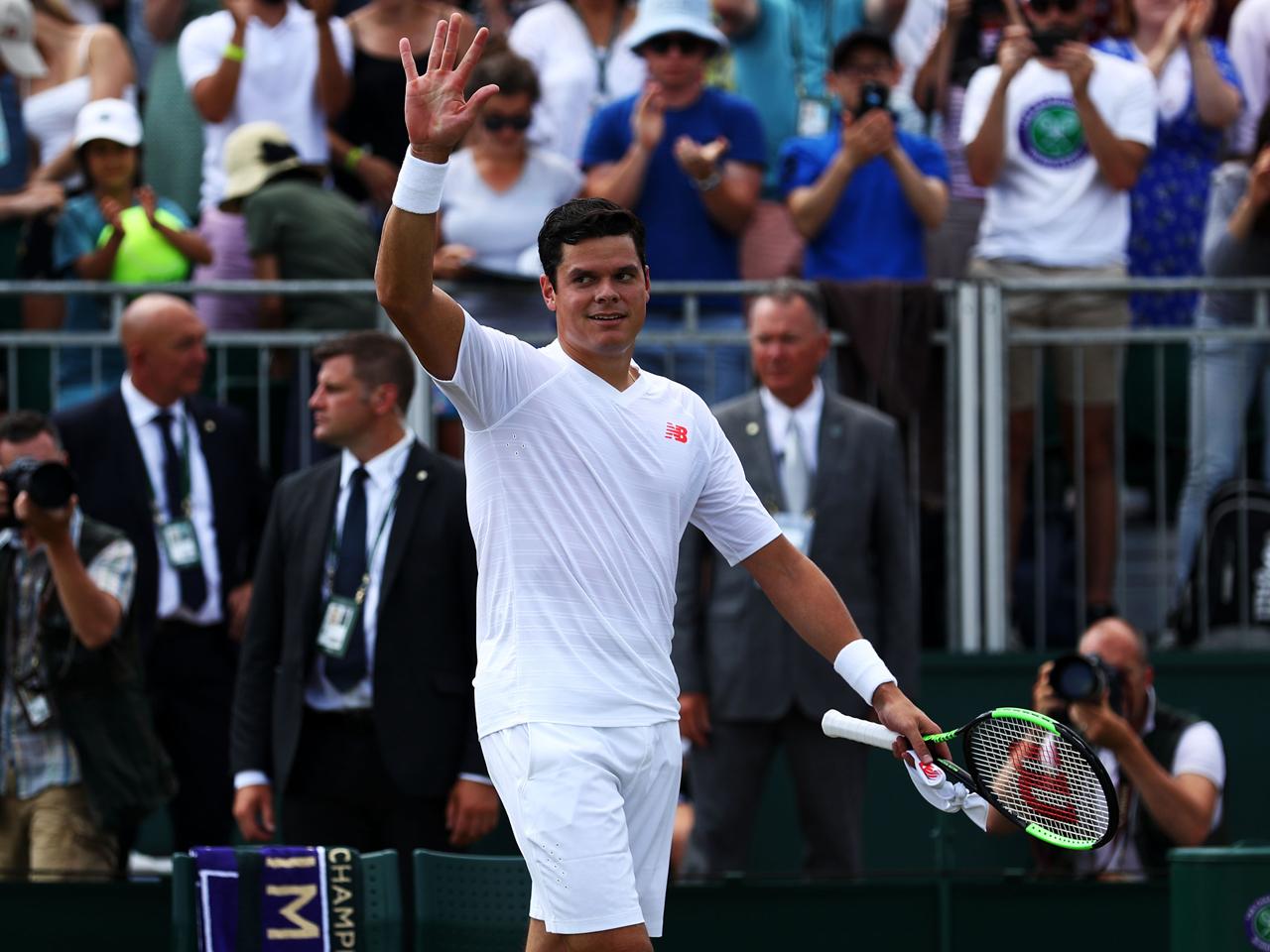16年準優勝者のラオニッチが順延試合を制して4回戦へ ウインブルドン テニスマガジンonline Tennismagazine Jp