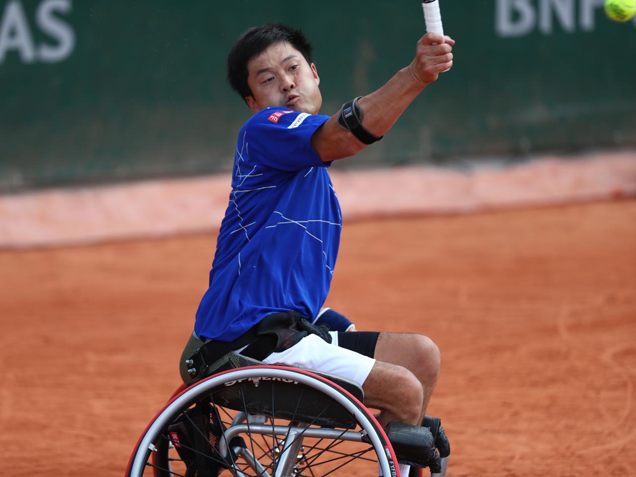 国枝慎吾が快勝でリードを退け3年ぶりの決勝進出 [フレンチ・オープン
