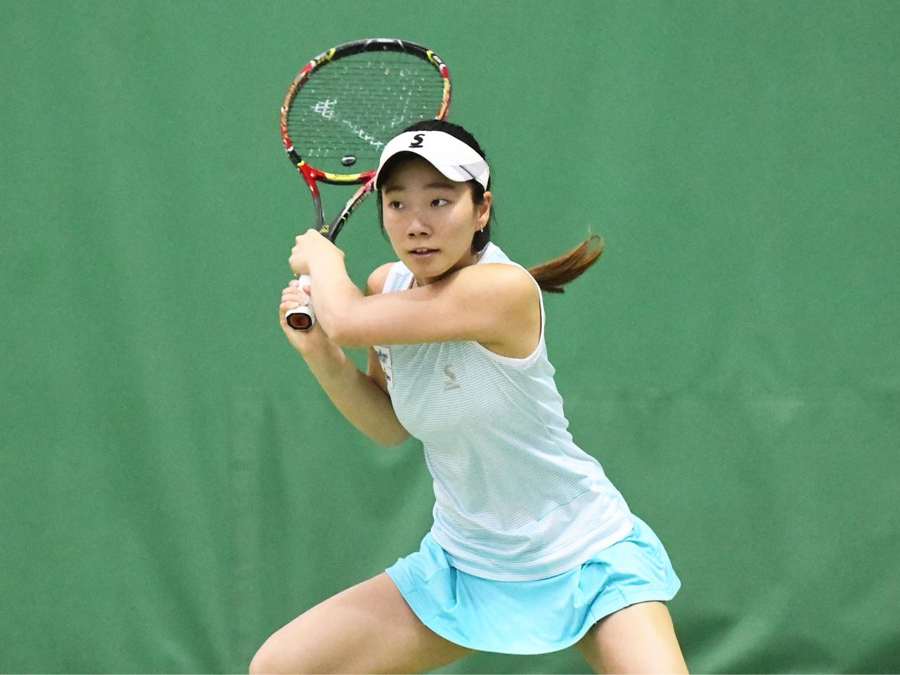 本戦がスタート 小堀桃子が佐藤南帆との10代対決を制して2回戦へ 福岡国際女子 テニスマガジンonline Tennismagazine Jp