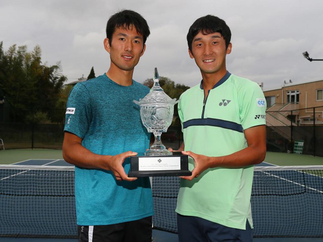 ダブルスは徳田廉大と山﨑純平がともに今季初タイトルを獲得 [F5かしわ