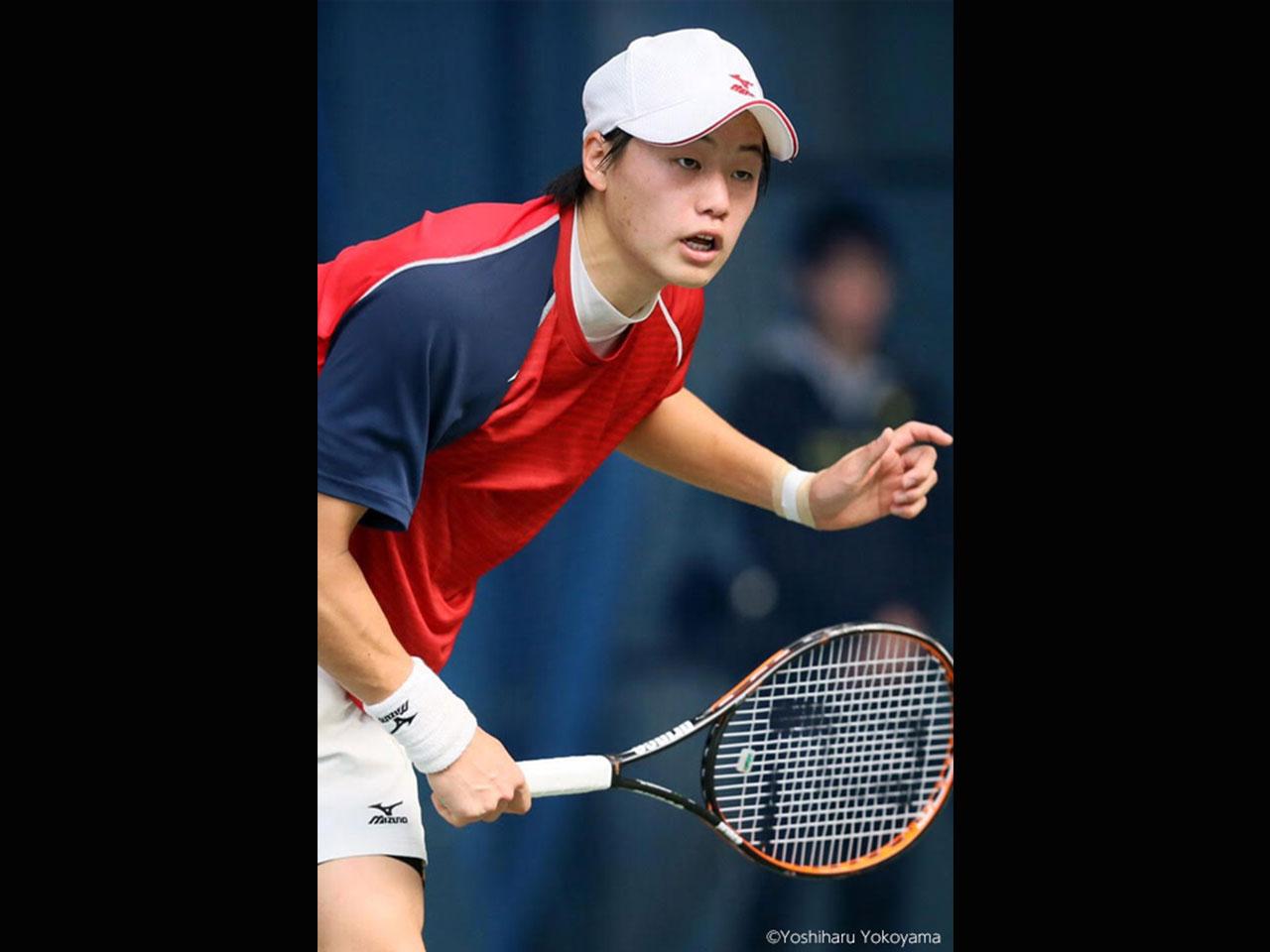 ユース日本代表の上杉海斗とゴーセンがガットの使用契約締結 テニスマガジンonline Tennismagazine Jp